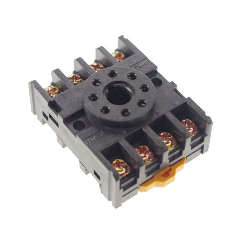5 pieces 8-pin pf083a relay base socket for ah3-3 st3pf dh48s-s dh48s dh48j for sale