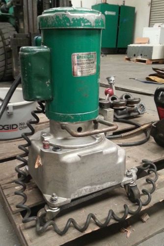 Greenlee 960 Hydraulic Pump - In Great Condition!  Fully Functional!