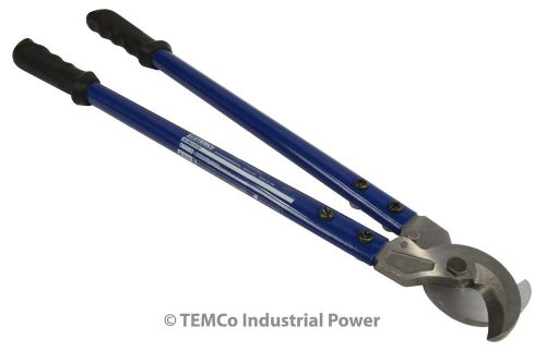Temco heavy duty 18” 500 mcm wire &amp; cable cutter electrical tool 240mm2 new for sale