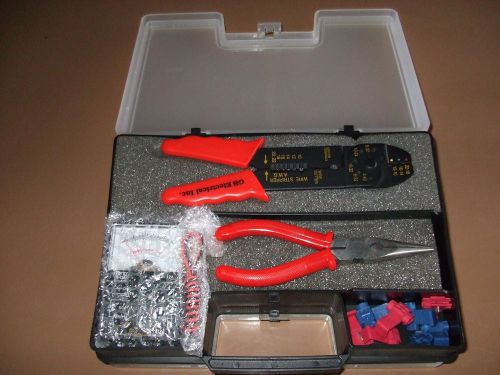 Electrical Repair Kit Meter, Crimping Tool, Terminals...For Auto, Trailer, Boat