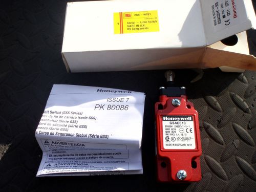 Honeywell GSAC01C-RS Global Limit Switch NEW