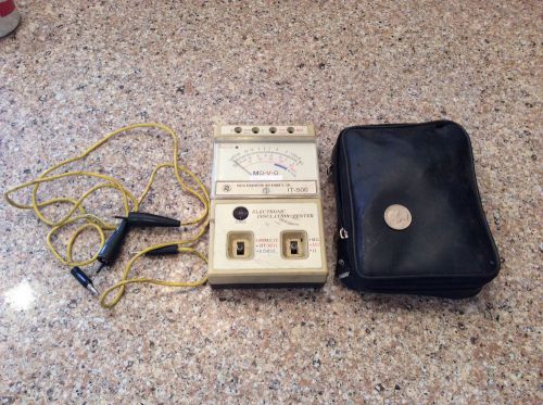 Electronic insulation tester ricca-reddington instruments vintage it-500 for sale