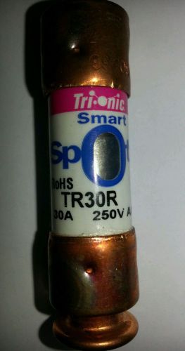 Ferraz shawmut tri-onic tr30r dual element time delay fuse 30a 250v smart spot for sale