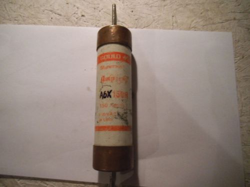 Gould Shawmut A6K150R 150 A 600 Volt Amp-Trap Fuse - USED