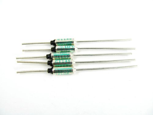 5 pcs thermal fuse/rated functioning temperature  sf129e  133°c for sale