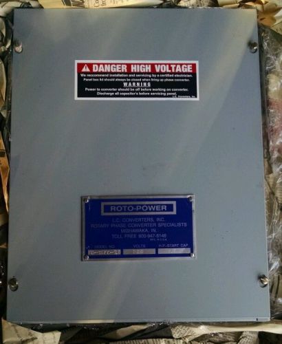 7.5 hp phase converter and motor ***usa*** for sale