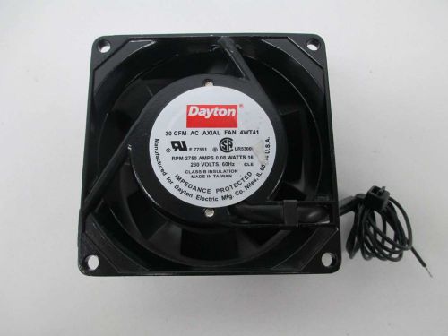 NEW DAYTON 30 CFM 4WT41 AC AXIAL 230V-AC 3-1/8X1-1/2IN COOLING FAN D347783