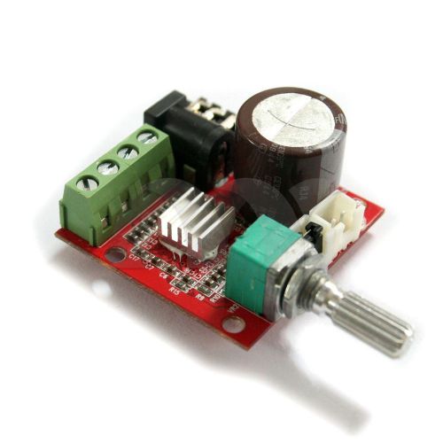 Mini Amplifier Board 10W+10W Class D Stereo Audio Amplifier DC 12V 20mA D-level