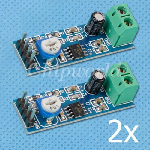 2pcs lm386 audio amplifier module lm386 for arduino raspberry pi new for sale