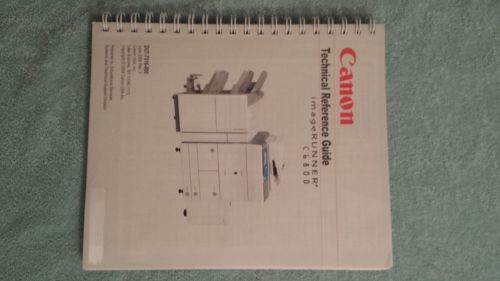 Canon Technical Reference Guide (IRC6800)