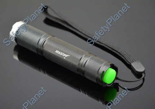 Mastiff B2 3W 365 nm LED Ultraviolet Radiation UV Lamp Aluminum Flashlight Torch