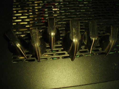 EQUIPMENT/RADIO KNOBS YOU GET ALL 6 AS SHOWN. EACH HAS A SET SCREW