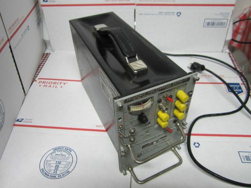 Vintage fei fe-1050a ultra stable quartz oscillator 5 mhz frequency standard for sale