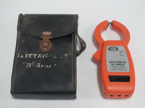 Biddle 278002 digital clamp on volt-ammeter with case meter b303095 for sale