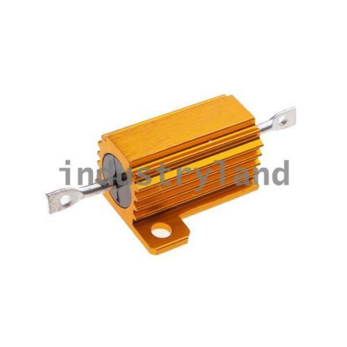 Gold newton&#039;s aluminum case resistors 25w power 1 ohm 5% grs for sale