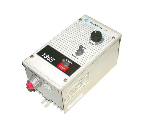 ALLEN BRADLEY MOTOR SPEED CONTROL DC DRIVE 1.0/2.0 HP 1365-PAF  (2 AVAILABLE)