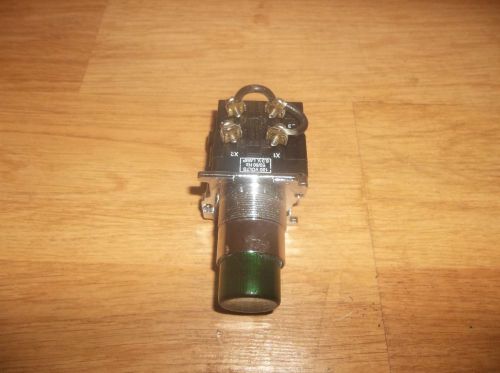 Cutler hammer 10250t/91000t green push button for sale