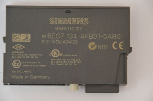 Siemens 6es7134-4fb01-0ab0 simatic dp, electronic module for et 200s, 2 ai for sale