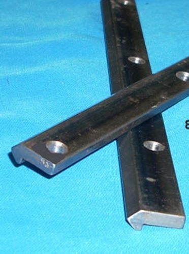 39 5/8&#034; #2 v-track steel drilled cnc actuators guide rail v-groove bearing for sale
