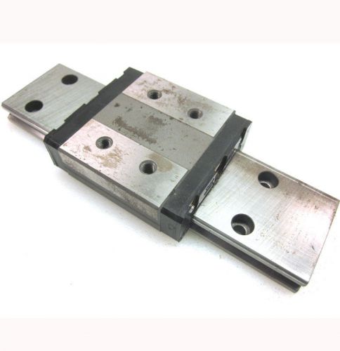 Thk shw-21 flange bearing block w/ 5.5&#034; (138.79mm) linear rail for sale