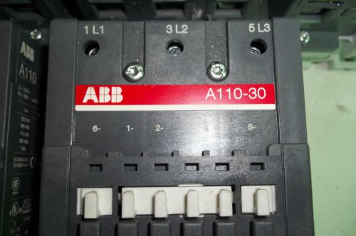 Abb a110-30 contactor for sale