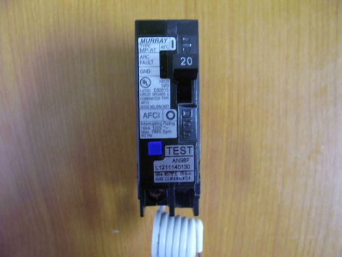6 murray mp120afc 20amp afci circuit  breaker for sale