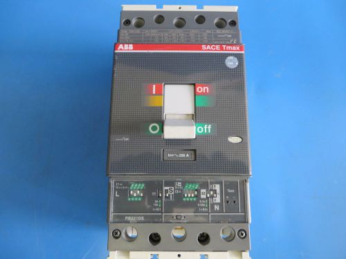 ABB T4H-250 SACE Tmax Circuit Breaker 250A 3P w/ PR221DS Trip Unit