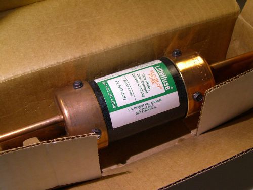Littelfuse flnr 400 time delay current limiting dual element 400a 250v nos for sale