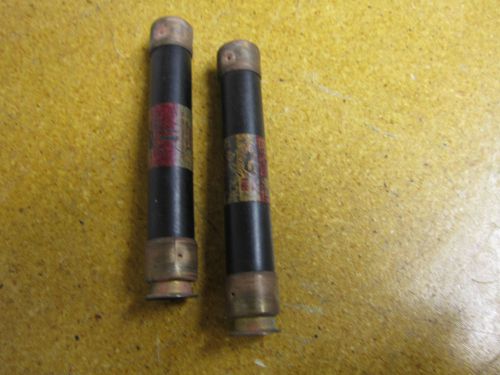 Fusetron frs-r-12 fuse 12a 600v time delay (lot of 2) for sale