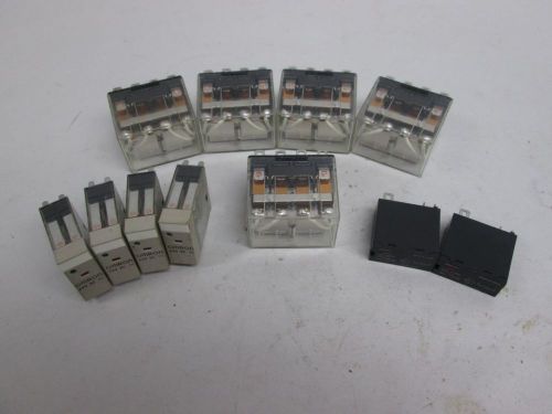 LOT 10 OMRON ASSORTED LY4 G2R-2-SN G3R-202SN RELAY D276759