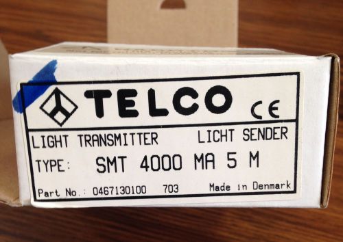 NEW TELCO SMT 4000 MA 5 M LIGHT TRANSMITTER SENSOR