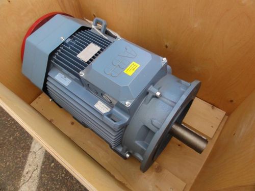 New in crate 30 hp abb motor model 3gaa181031-adg 440-480v, 660-690v, 380-420v, for sale