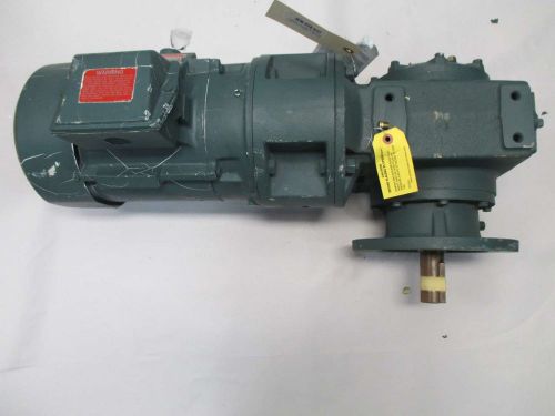 New reliance p18g1196a 180wm21f5 5hp 460v-ac 1745rpm 5:1 gear motor d428512 for sale
