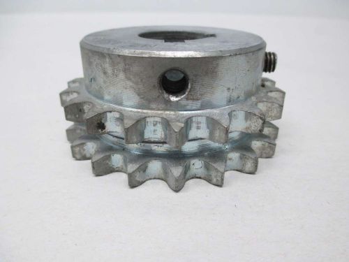NEW ASA 40/19/2 CHAIN DOUBLE ROW 1IN BORE SPROCKET D354662