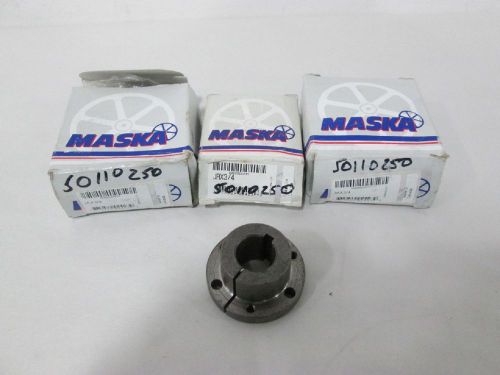 LOT 4 NEW MASKA JAX3/4 STEEL QD BUSHING 3/4IN BORRE D331210