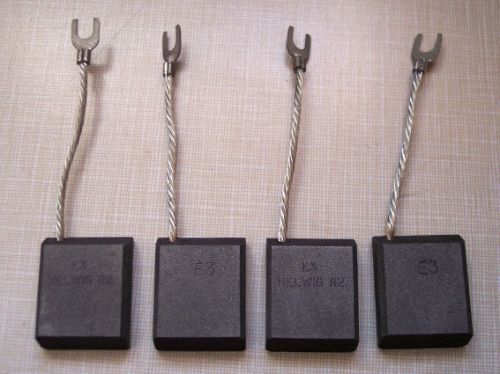 4 new helwig carbon e3 82 motor brushes 1.25&#034;x1&#034;x0.375&#034; brush k 114 e 4178 for sale