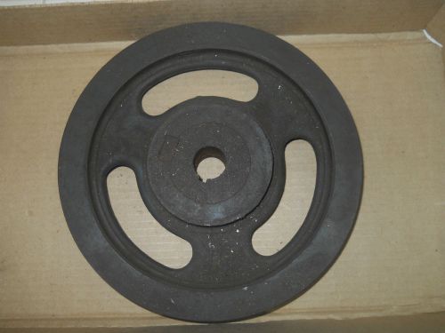 Double Groove Pulley, 9 3/4&#034; x 1 1/16&#034; x 1/4&#034; key