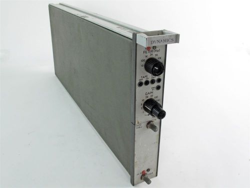 Dynamics 7600 Filter / Gain Amp Plug-In - For Parts
