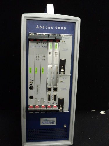 spirent ab3-3050 W/ (2)PCG300BF and (2)ICG3001BF  inquire for single modules