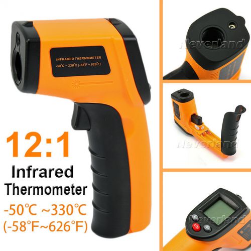 Hot Sale Non-Contact Temperature LCD IR Laser Infrared Digital Thermometer Gun &amp;