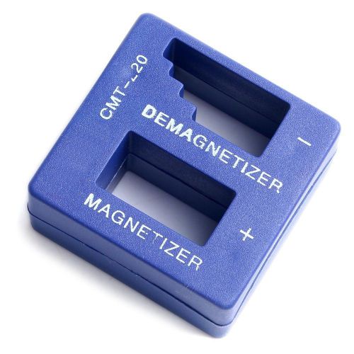 Magnetizer Demagnetizer Screwdriver Magnetic Tool Blue CMT-220