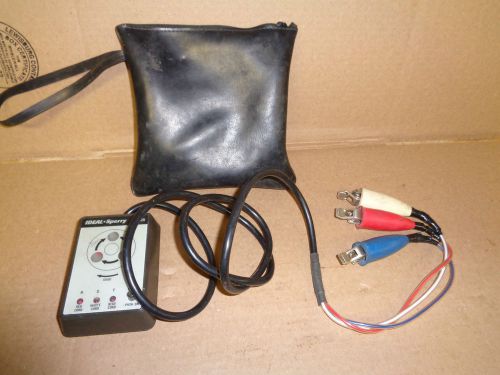 Ideal / sperry model no. 61-520, 3 phase rotation tester w/storage case for sale