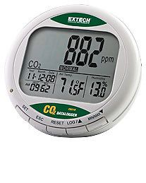 Extech co210 desktop air quality co2 monitor/datalogger for sale