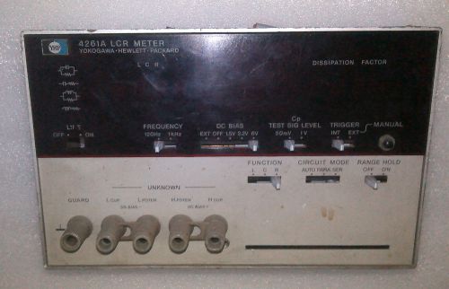 Front Panel  for HP 4261A LCR Meter / Working