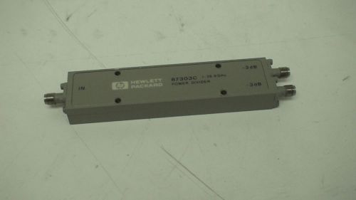 HP 87303C Power splitter. 1-26.5GHz, Insert loss 1.2dB below 18GHz, 1.6dB above