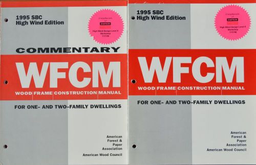 Wood Frame Construction Manual for One- and Two-Family Dwellings &amp; Commentary