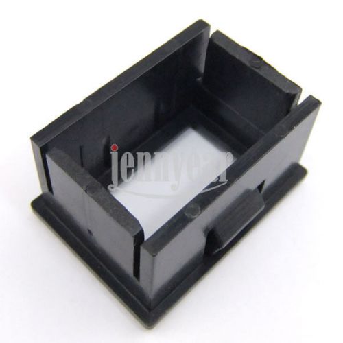 5 pcs/lot 0.36&#034; 3 digit panel voltmeter shell 33 x 24x 17.5mm plastic black case for sale