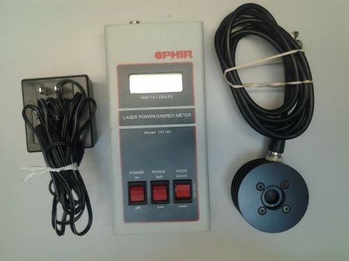 OPHIR DG-HH Handheld LASER Power Meter, Thermal Head and AC power adapter