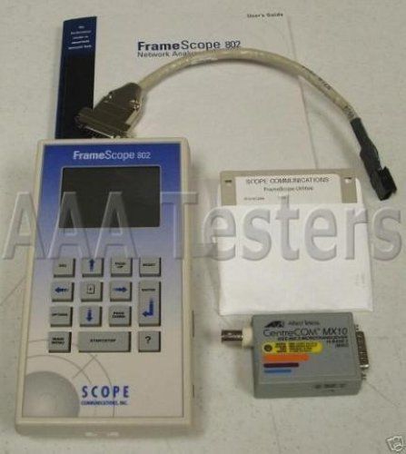 Agilent framescope 802 scope network analyzer at-mx10 for sale