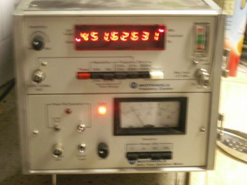 Motorola Test Set S-1344/SLN-B4184 Frequency / Deviation Meter